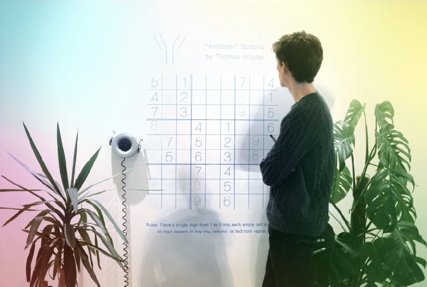 Bored at home? Try a robotic “Wall-Sudoku”